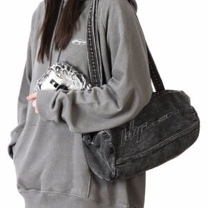 aespa rare pop up event gray oversized hoodie